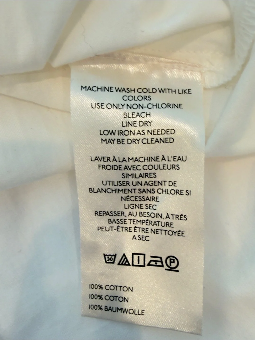 Anthropologie White Split-Sleeve Popover Blouse XL Excellent Condition